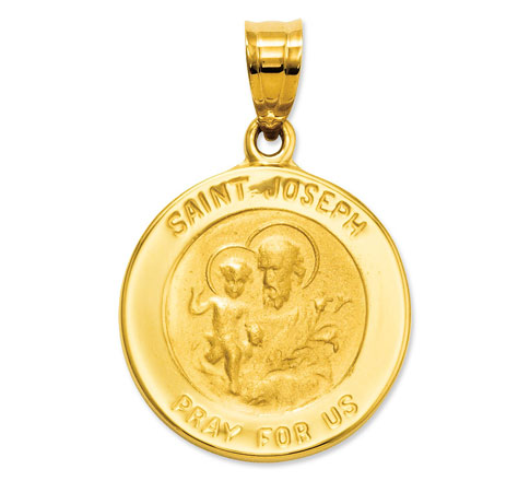 Religious Medallion Pendant